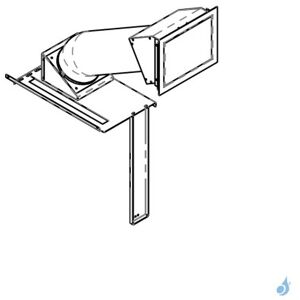 Anselmo Cola Kit de chargement pellet par trappe frontale/latérale pour insert Top Fire 80 canalisable