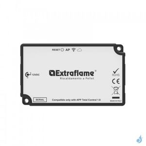 La Nordica Extraflame Module WiFi Étiquette Blanche pour poêle à pellets Extraflame Réf 9278442