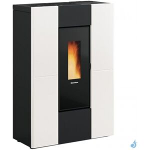 La Nordica Extraflame Poele a granules canalisable Extraflame Marilena Plus AD Puissance 8.0kW Sortie Fumee Post/Sup/Lat.G