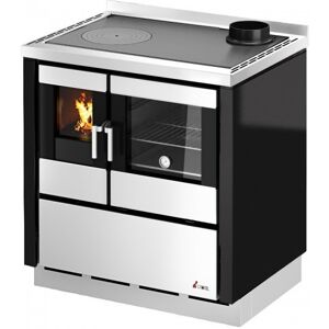 Cuisiniere a bois CADEL Kook 80 Puissance 7.5kW Sortie Fumee Posterieure ou Superieure