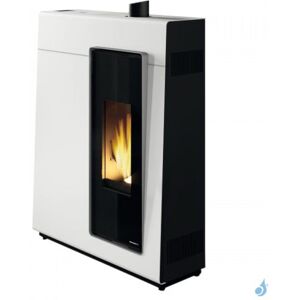 Poele a granules etanche Palazzetti Ecofire Michelle 8 Puissance 8kW Sortie Fumee Superieure