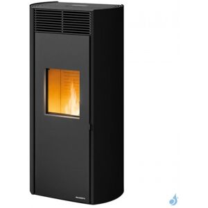 Poele a granules canalisable Palazzetti Ecofire Clelia 9 Pro 2 Puissance 9kW Sortie Fumee Posterieure