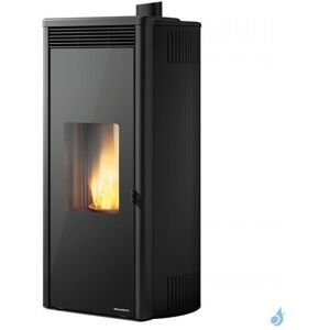 Poele a granules canalisable Palazzetti Isabel 12 US Pro 2 Puissance 12.2kW Ecofire Sortie Fumee Superieure