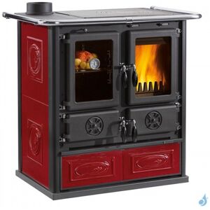 La Nordica Extraflame Cuisiniere a bois La Nordica Rosetta Sinistra BII Puissance 7.3kW Sortie Fumee Superieure Gauche