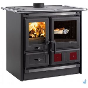 La Nordica Extraflame Cuisiniere a bois La Nordica Rosa L Puissance 8.1kW Sortie Fumee Superieure