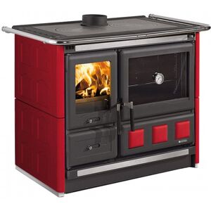 La Nordica Extraflame Cuisiniere a bois La Nordica Rosa XXL Maiolica Puissance 8.5kW Sortie Fumee Superieure