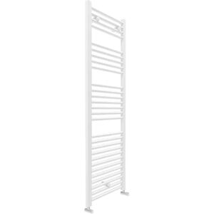 Radiateur sèche-serviette Lazzarini Sanremo droit 1420x550x500mm blanc 386480