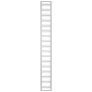 Kermi top grille Profil type 33, longueur 400 mm, ZA00180001