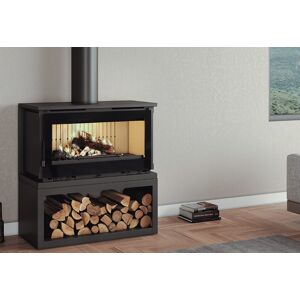 FM Calefaccion Poele a bois double combustion en acier Victor ? 12,5 a 13,5 kW