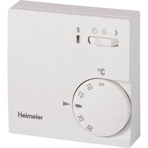 Heimeier thermostat d'ambiance 1938-00.500 230 V, avec reduction de temperature, blanc