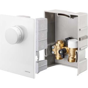 Oventrop Unibox thermostat d'ambiance 1022724 blanc, avec bypass