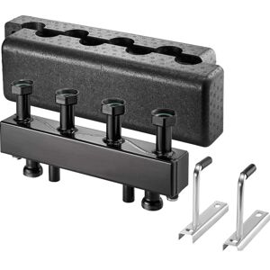 Barre de distribution Oventrop pour Regumat 1351580 DN25, pour 2 circuits de chauffage, acier