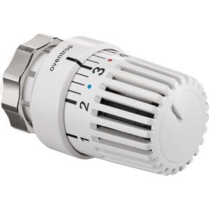 Oventrop Uni LDV tete thermostatique 1616575 blanc, Danfoss pince, egalement pour Danfoss RAV