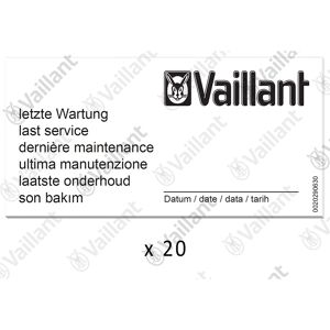 maintenance Vaillant , (x20) 0010027639 Vaillant no. 0010027639
