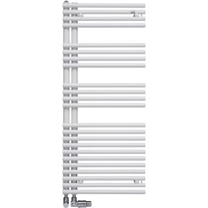 Radiateur design Zehnder Forma Asym ZF500350AZ00000 LFAR-150-050, 1441 x 496 mm, creme, RAL 9001, droite