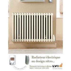 Radiateur Lvi - Epok H - 1000w Fluide - Horizontal (Haut.600) - 3630610 - Publicité