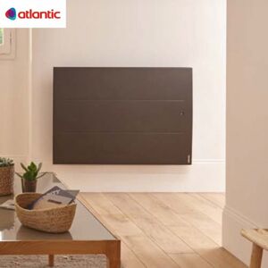 Radiateur Atlantic Oniris Gris Étoile 750w Pilotage Intelligent Connecte Horizontal - 503908