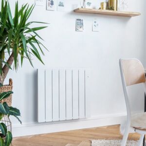 Radiateur Fonte Noirot Beladoo 1000w Horizontal Blanc Connecte Nen1683seec