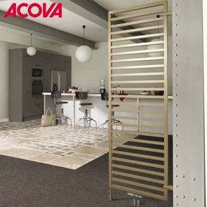 Radiateur Eau Chaude Vertical Acova Kadrane Inox 408w - Kai-140-040 - Publicité