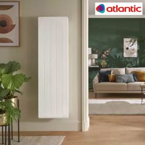 Radiateur Fonte Electrique Nirvana Neo Vertical 1000w Blanc - Atlantic 529911 - Publicité