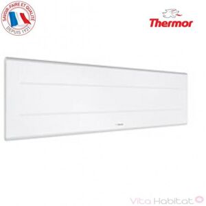 Radiateur Électrique Aluminium Thermor Ovation 3 Blanc 1000w Plinthe 450331 - Publicité