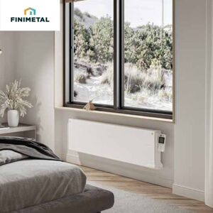 Finimetal Radiateur Électrique Inertie Fluide Yali Parada Plus Plinthe 750w - Finimetal 3913082