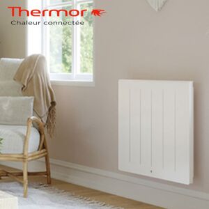 Radiateur mobile à inertie sèche GoodHome Hoerta blanc 2500W