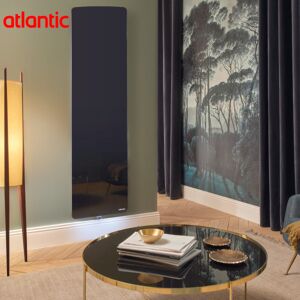 ATLANTIC Radiateur Fonte Verali 1500w Vertical Noir Brillant - Atlantic 507662