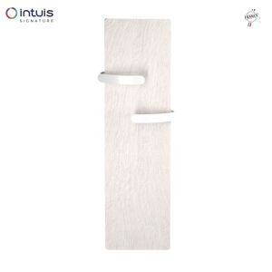 INTUIS Signature Sèche-Serviettes Électrique Keramos Hug Nativ 1000w Blanc Ardoise - Intuis Signature K164723