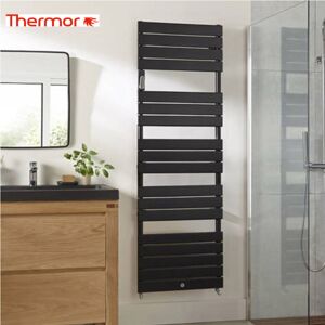 Thermor Sèche-Serviettes Riviera 2 Eau Chaude 861w Noir Carbone - Thermor 496111