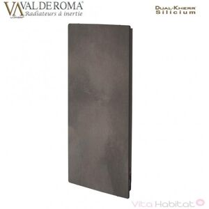 Radiateur À Inertie Touch Silicium Terre Lunaire 800w Vertical - Valderoma Tl08vet