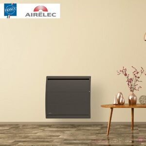 Radiateur Electrique Fonte Airelec - Airevo Smart Ecocontrol 2000w Horizontal Anthracite - A693457