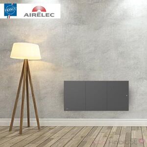 Radiateur Electrique Fonte Airelec - Ozeo Smart Ecocontrol 1500w Bas Anthracite - A693535 - Publicité