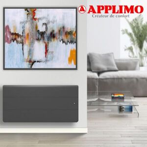 APPLIMO Radiateur Fonte Lena Smart Ecocontrol 1500w Bas Gris - Applimo 0012185sehs