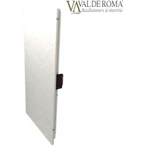 VALDEROMA Radiateur À Inertie Tactilo Vertical Ardoise Blanche 1300w - Valderoma Ab13vea