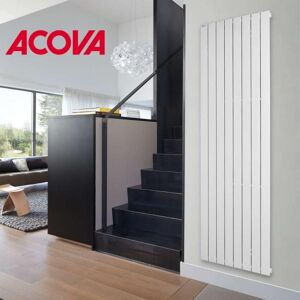 Radiateur Électrique Acova - Fassane Premium Vertical 750w (Hauteur 200) - Inertie Fluide - Thxp075-200gf