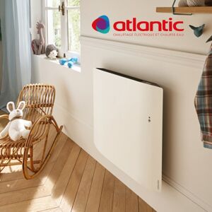 Radiateur Électrique Atlantic Divali Horizontal 750w Pilotage Intelligent Connecté Lumineux - 507608 - Publicité