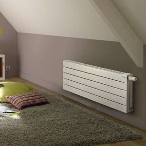 Radiateur Chauffage Central Acova - Fassane Pack Vlxd Horizontal Double À Ailettes 2636w Vlxd-066-140 - Publicité