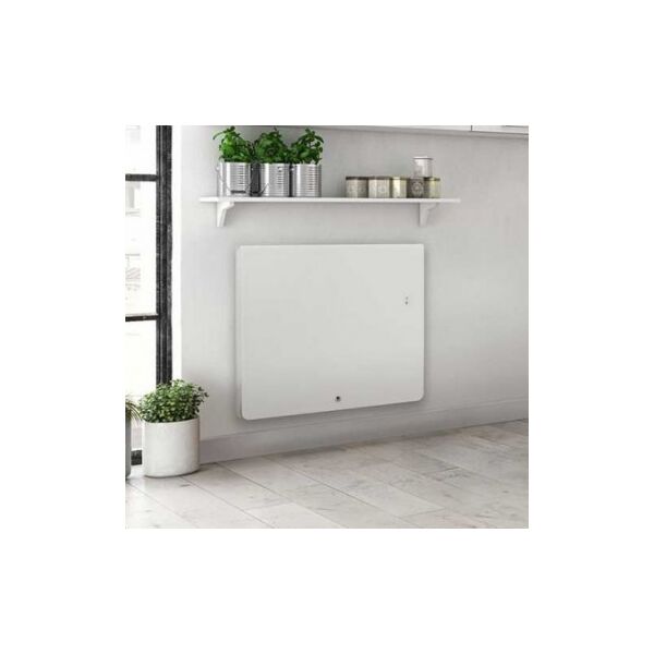 Radiateur électrique equateur 4 - 1250w connecté inertie horizontal blanc - thermor 427234