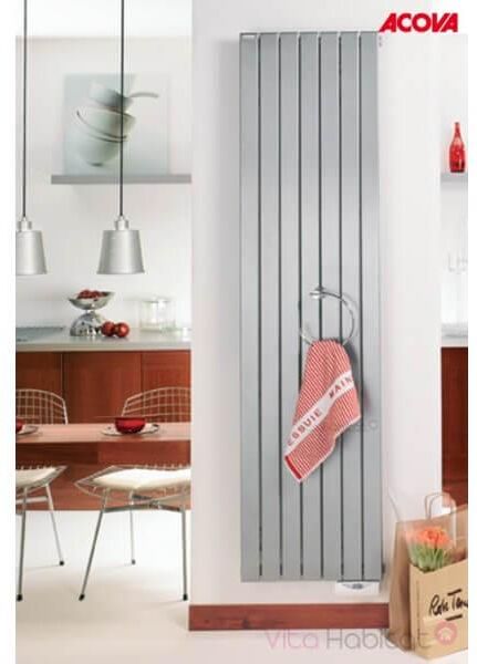 Radiateur Électrique Acova - Fassane Vertical 1500w - Inertie Fluide - Thx-150-200-Tf