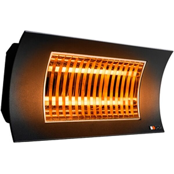 radialight oasi nero   riscaldatore per verande ad infrarossi ir-b carbon - 1000/2000w