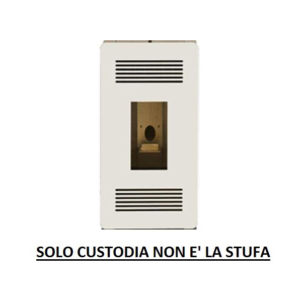 olimpia splendid b0691 cover stile per stufa a pellet mia 7.5/9/11 colore bianco - b0691