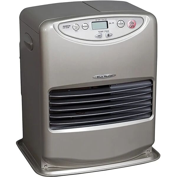 tecnomat stufa a petrolio dainichi kew 304f 3,1kw elettronica programmabile ventilata sensore co2 grey