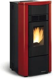 Extraflame Giusy Evo Stufa A Pellet Ventilata 3-7 Kw Bordeaux Codice Prod: 001280508