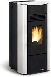 Extraflame Giusy Plus Stufa A Pellet Canalizzata 3-7,5 Kw Bianca Codice Prod: 001280557