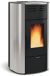 Extraflame Raffaella Idro H18 Stufa A Pellet Ventilata 5,4-21,7 Kw Grigio Luce Codice Prod: 001285151