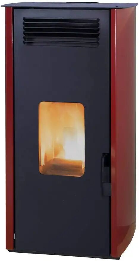 Laminox Stufa A Pellet Ad Aria  Ada Air 6 Kw Bordeaux In Classe A+ Wifi Ready Ecobonus Sconto In Fattura 50%