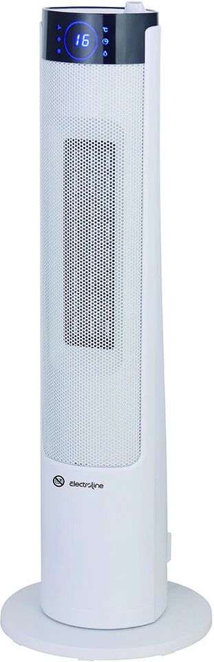 Electroline CTHE220DU stufetta elettrica Interno Bianco 2200 W Riscaldatore ambiente elettrico con ventilatore