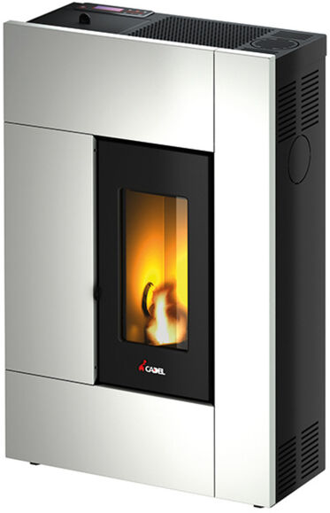 Stufa A Pellet Cadel Spirit 5 Bianca 5,2 Kw Ad Aria Con Wifi (7019584)