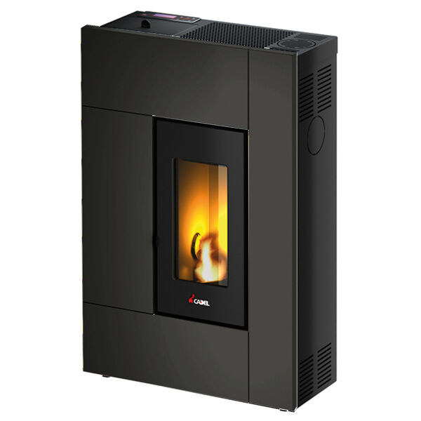 Stufa A Pellet Cadel Spirit 5 Antracite 5,2 Kw Ad Aria Con Wifi (7019585)